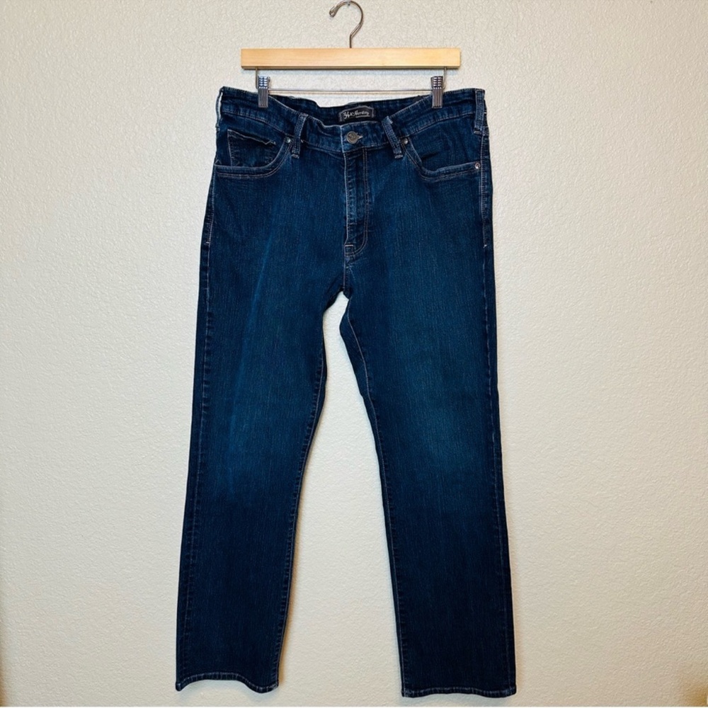 34 Heritage Men’s Charisma Comfort Rise, Classic Jeans Black Wash Size 38/30